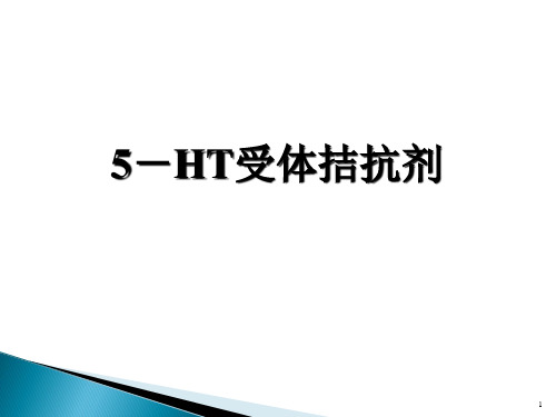 5HT受体拮抗剂PPT课件