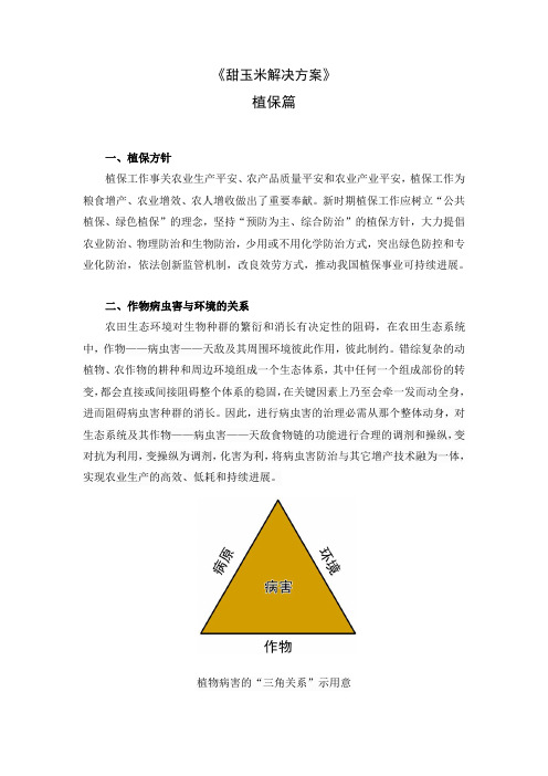 120913甜玉米解决方案(植保篇)