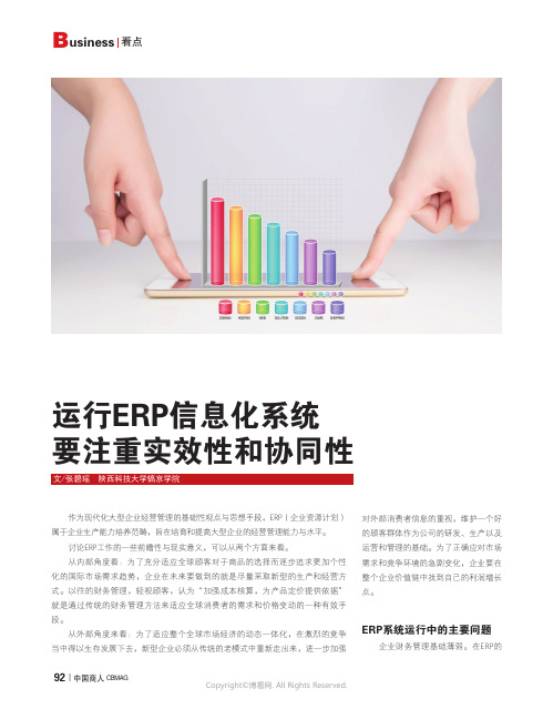 211231686_运行ER信息化系统要注重实效性和协同性