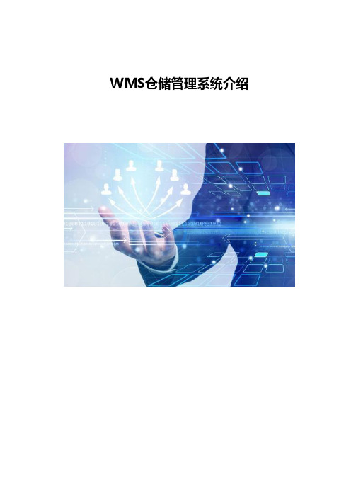 WMS仓储管理系统介绍