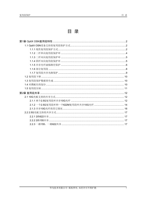 02.1-OSN复用段保护
