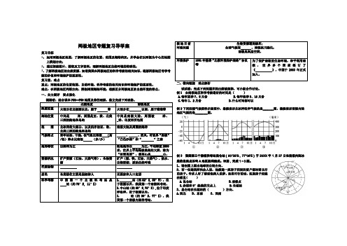 极地地区复习导学案印刷稿