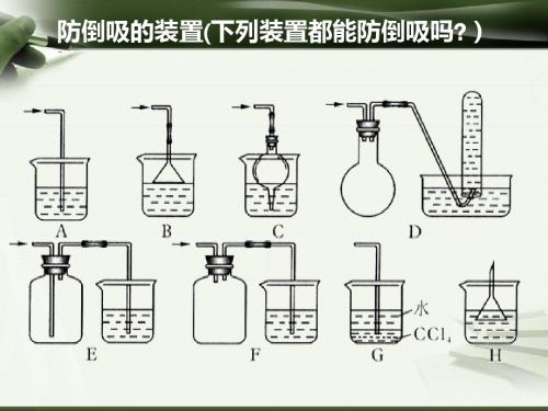 化学实验基本方法WR 第二课时