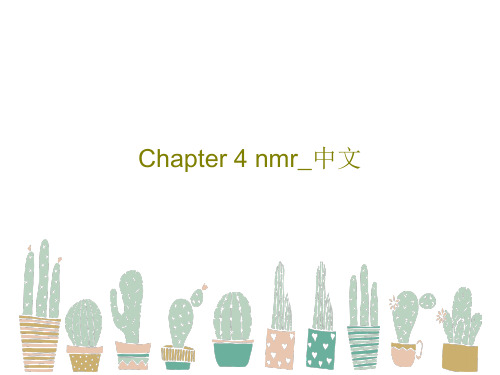 Chapter 4 nmr_中文共97页