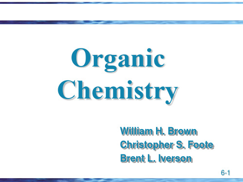 有机化学英文课件chapter6-78页PPT资料