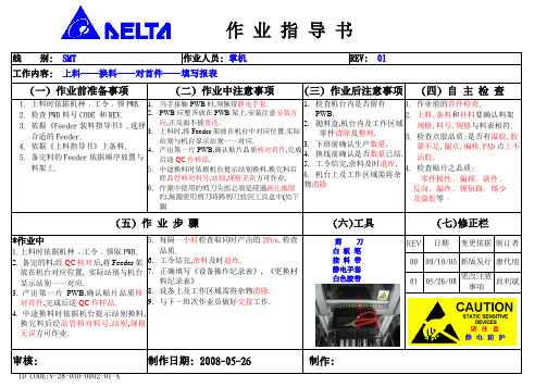 SMT掌机作业指导书NXT