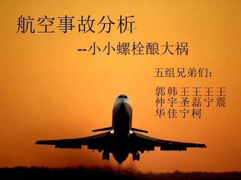 《航空安全管理》PPT课件