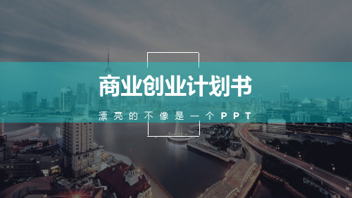 汉服商业计划书ppt