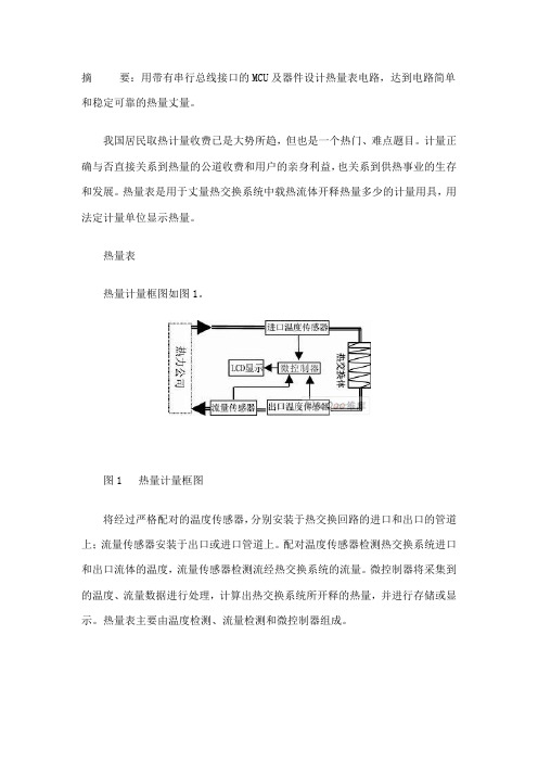 热量表设计