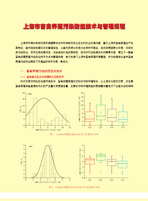 上海市畜禽养殖污染防控技术与管理规程