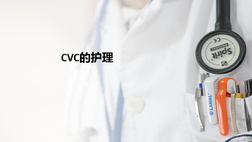 CVC的护理ppt课件