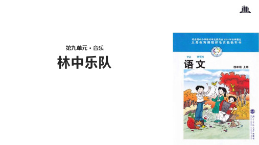 四年级上册语文课件-9.3林中乐队｜北师大版(共24张PPT)