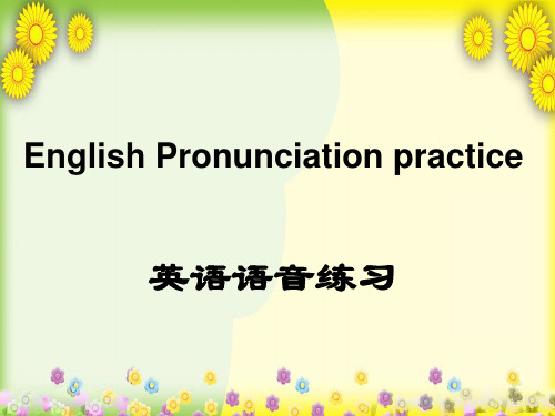 中学七年级英语上册 Unit 1 This is me 音标课件
