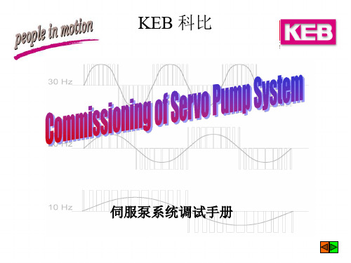 伺服科比伺服泵调试手册_新共31页PPT资料