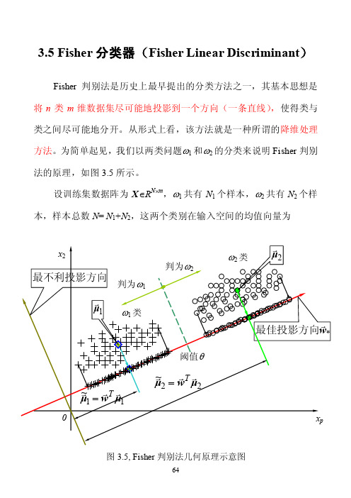 FISHER分类器（FISHER