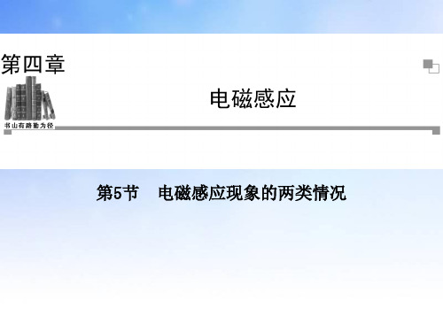 电磁感应现象的两类情况ppt课件演示文稿