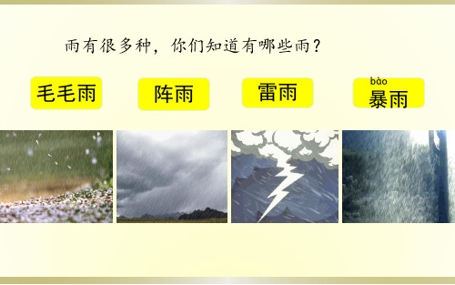 统编版语文二年级下册16《雷雨》第一课时+课件