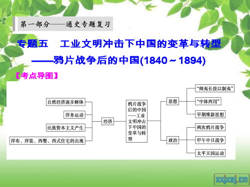 鸦片战争后的中国