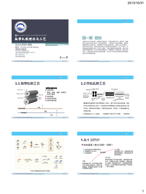 板带轧制基础教程