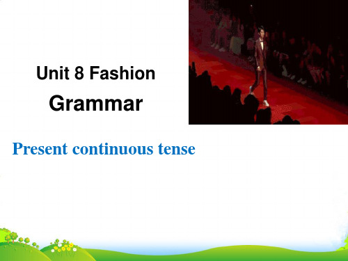 译林牛津版七年级英语上 Unit8 Fashion Grammar 教学课件 (共31张PPT)