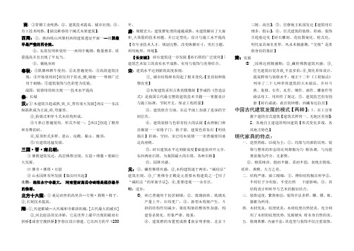 中外建筑史资料