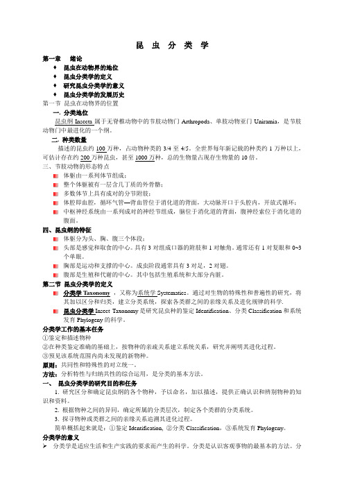 昆虫分类学