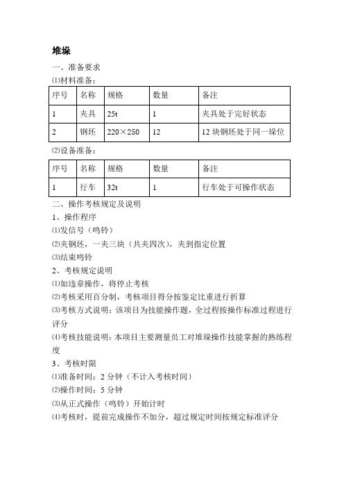 行车技能操作规定及注意事项