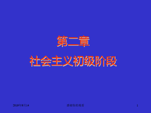 第二章社会主义初级阶段.ppt