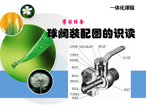 任务20球阀装配图的识读