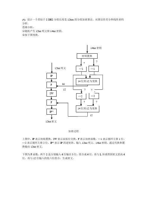 密码学 s-des