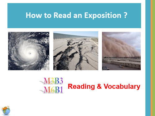 高考专项复习英语优质课件   How to read an exposition