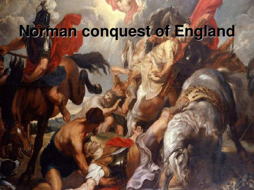 norman conquest 诺曼征服