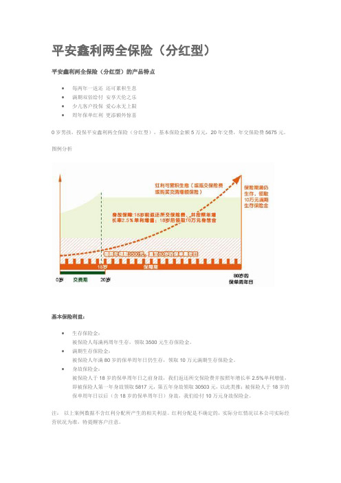 平安鑫利两全保险