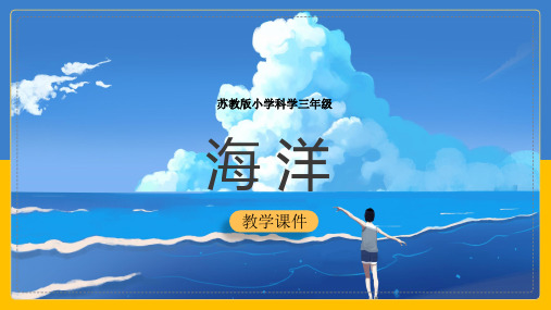 小学科学苏教版三年级全册《43海洋》课件