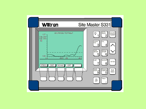 sitemaster S331天馈线测试仪使用指南