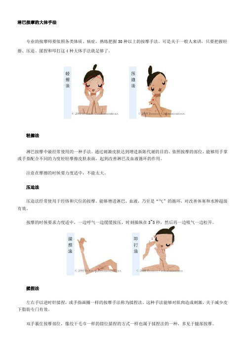1分钟淋巴按摩法有效燃脂瘦全身