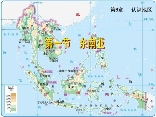 中图版八年级地理下册 6.1《第一节 东南亚》课件