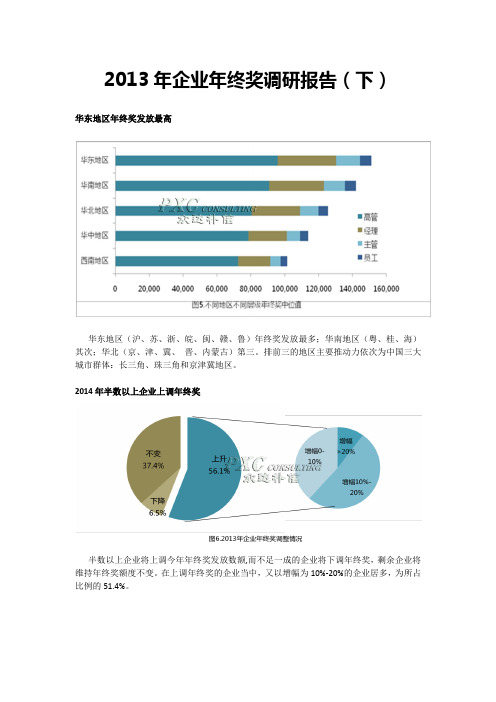 年终奖调研报告(下)(最终确定版)