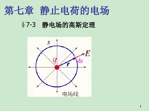 高二物理竞赛课件-7.3静电场的高斯定理