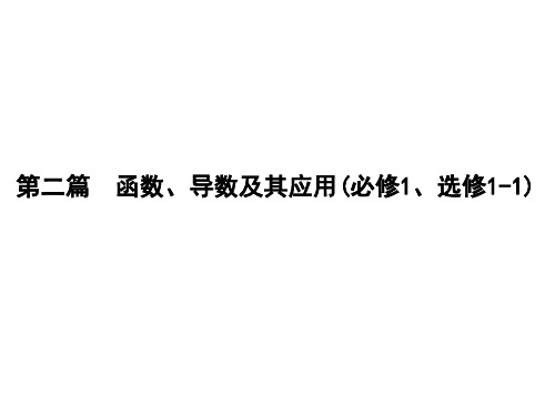 高考数学一轮复习 必考部分 第二篇 函数、导数及其应