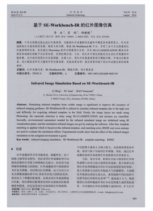 基于SE-Workbench-IR的红外图像仿真