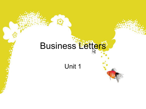 Business Letters