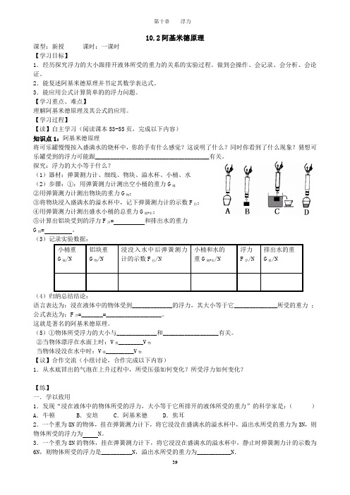 10.2阿基米德原理