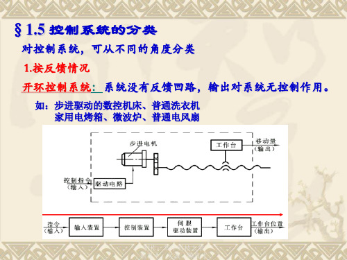 机械工程控制基础8_控制系统的分类