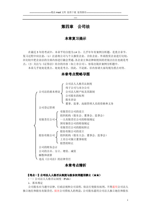 第四章公司法(1)