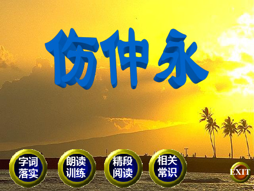 《伤仲永》PPT课件设计
