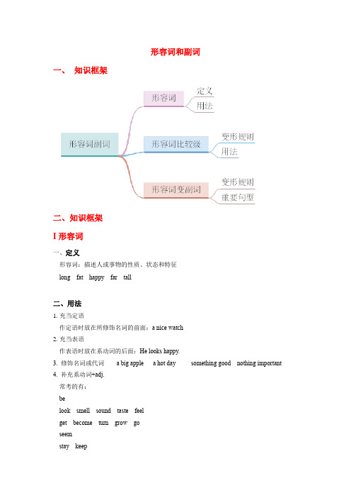 牛津沪教版六年级上6A形容词副词