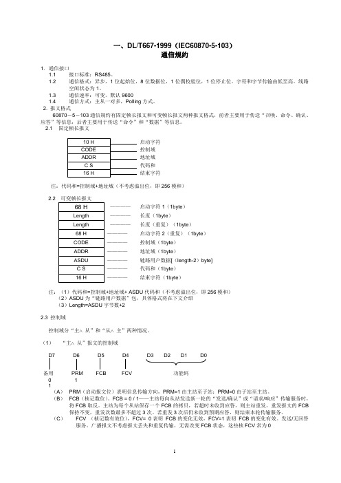 siemens 103规约使用指南