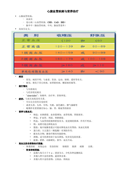 营养学-心脑血管疾病,糖尿病,肥胖症,骨质疏松