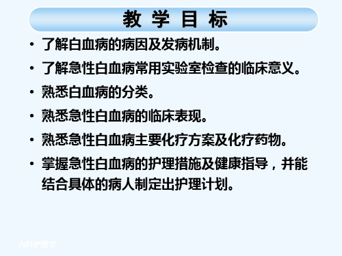 白血病病人的.护理